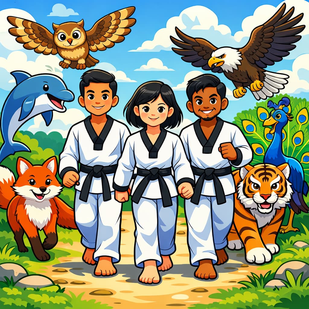 Three aiCekap students learning together